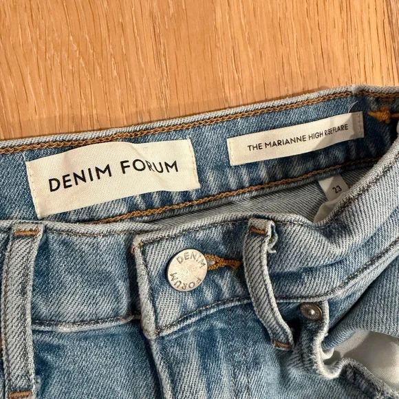 Denim Forum • Marianne High Rise Flare Jeans - Picture 3 of 8